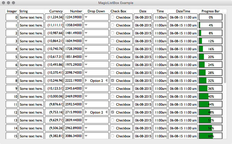 xojo web controls